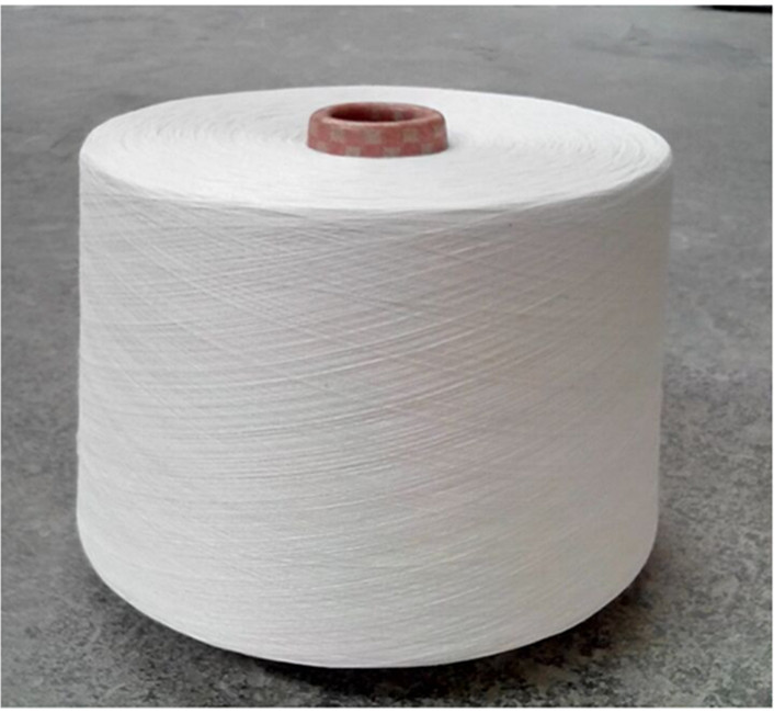 TC 80/20 21s/26s/32s/40s/45s denim için ring eğrilmiş karışımlı iplik