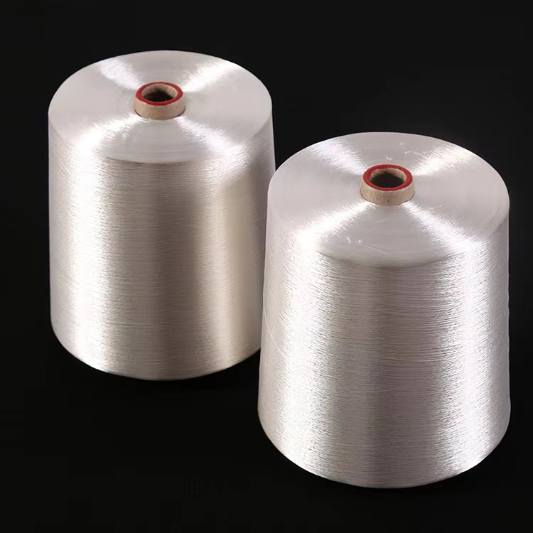 50D/24F Halı için ham beyaz parlak boyalı viskon filament